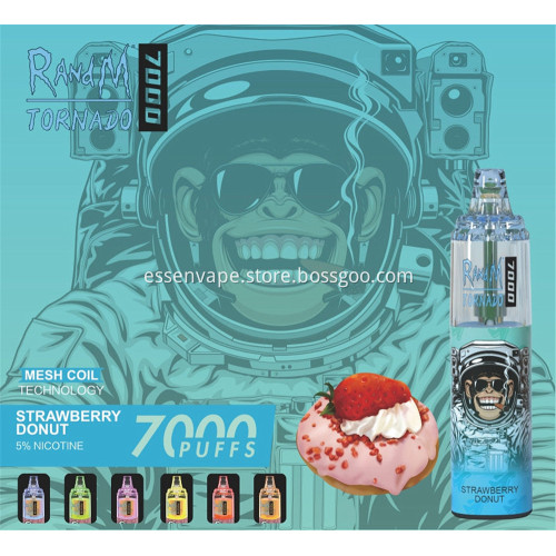 RandM Tornado 7000 Puffs Netherlands Vape Hot Sale
